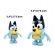 Kit 8 Bonecos Bluey e Bingo Articulados