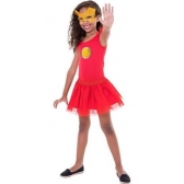 Fantasia Infantil Heroína Menina De Ferro Vingadores